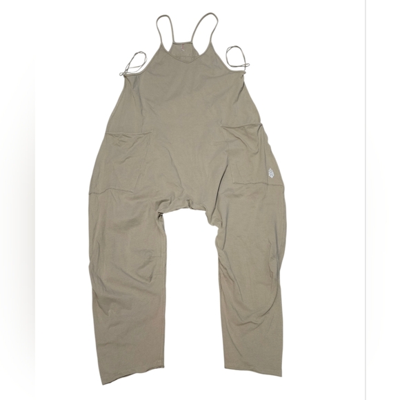 Free People Movement Hot Shot Onesie  Sage Stone Army *Current* - Picture 4 of 9